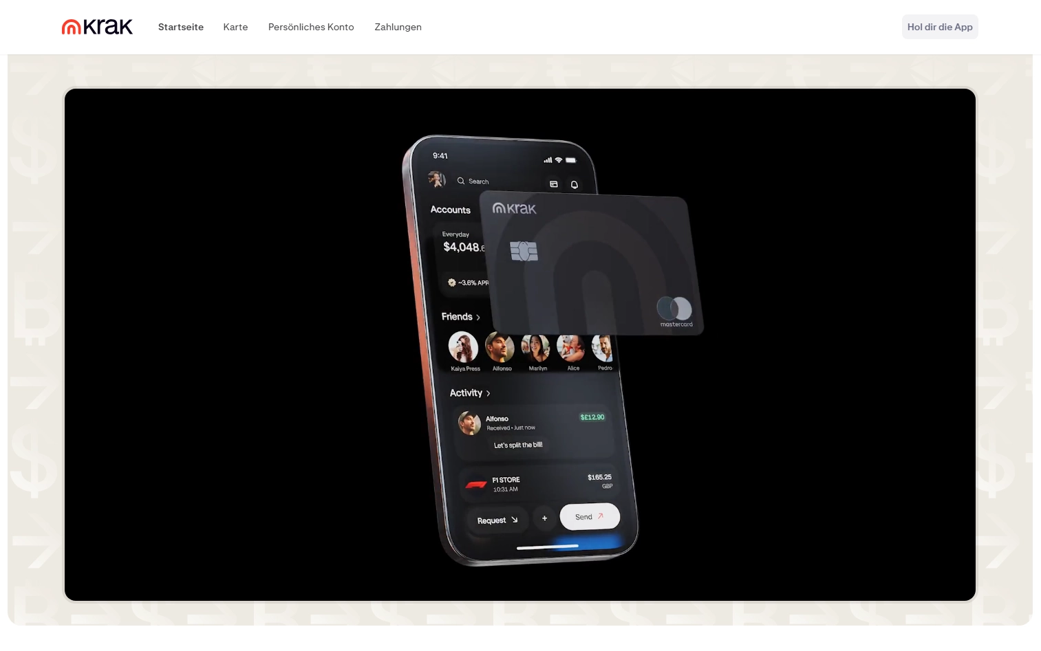 Positiv schlägt auch zu Buche, dass Kraken die sogenannte Krak Card im Angebot hat, eine Krypto Debitkarte mit Cashback.