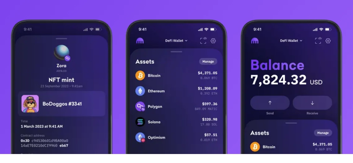 Die vielen Zusatzfunktionen zählen zu den Stärken der Kraken Wallet. 