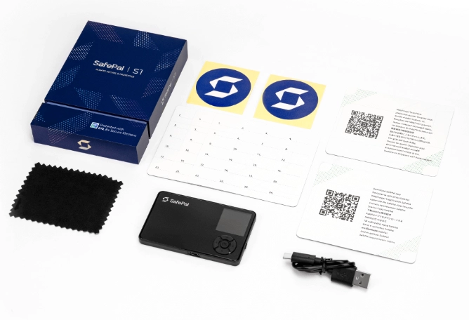 Die Hardware-Wallet wird sorgfältig verpackt geliefert. 