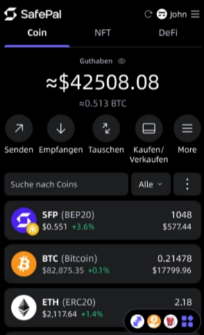 Die SafePal App hat sich im Test als nutzerfreundlich erwiesen. 