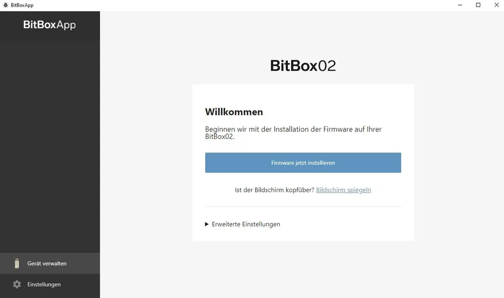 Die Einrichtung der BitBox ist einfach und unkompliziert, insgesamt überzeugt die Hardware-Wallet im Bereich der Nutzerfreundlichkeit. 